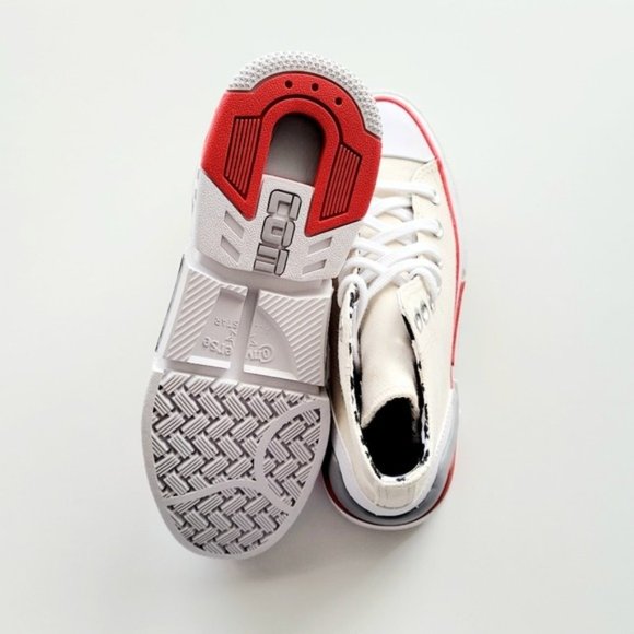 Converse CPX70 Hi Egret White University Red Women's 5 - Picture 6 of 7